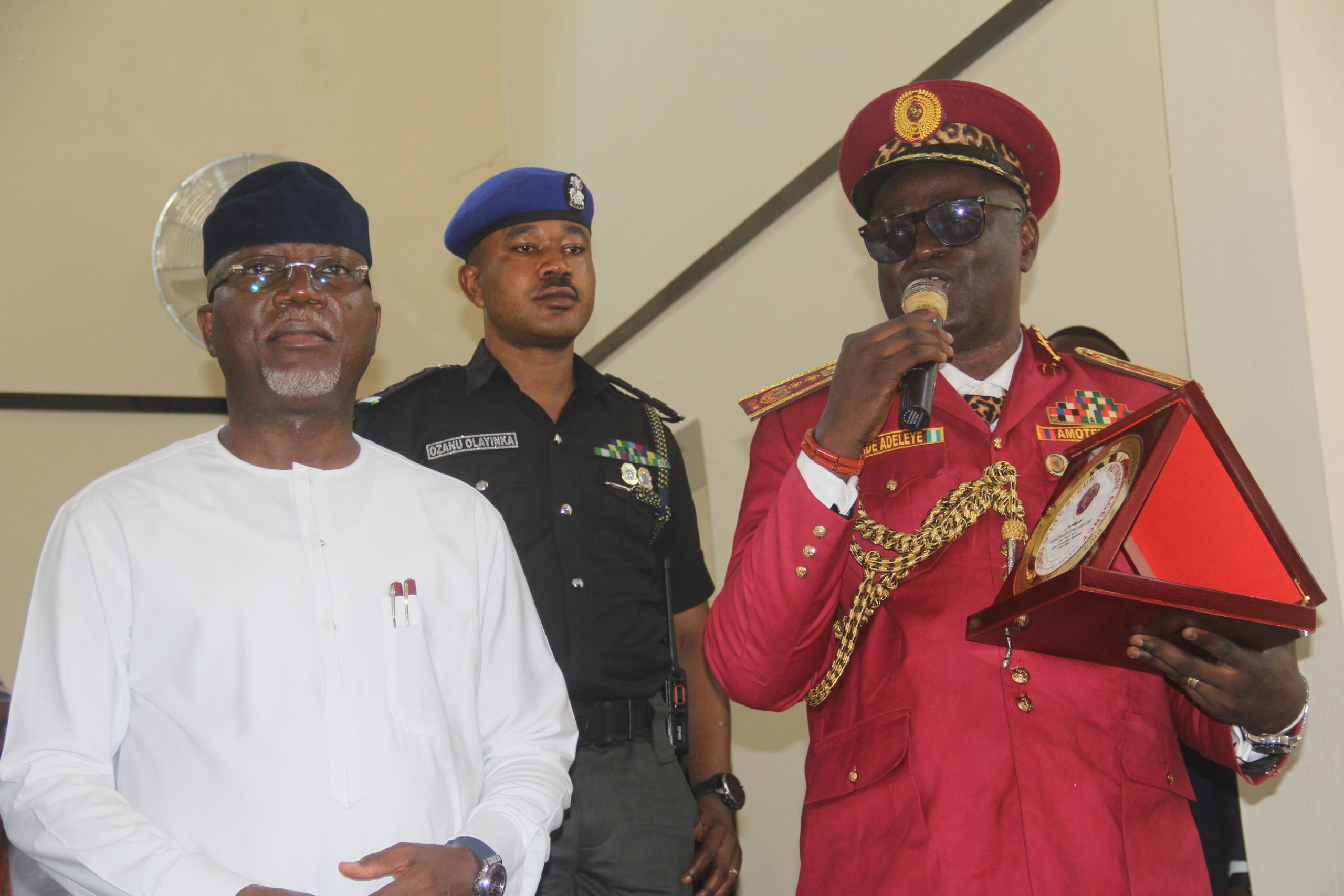 Amotekun Corps Expresses Appreciation to His Excellency, Governor Lucky Aiyedatiwa